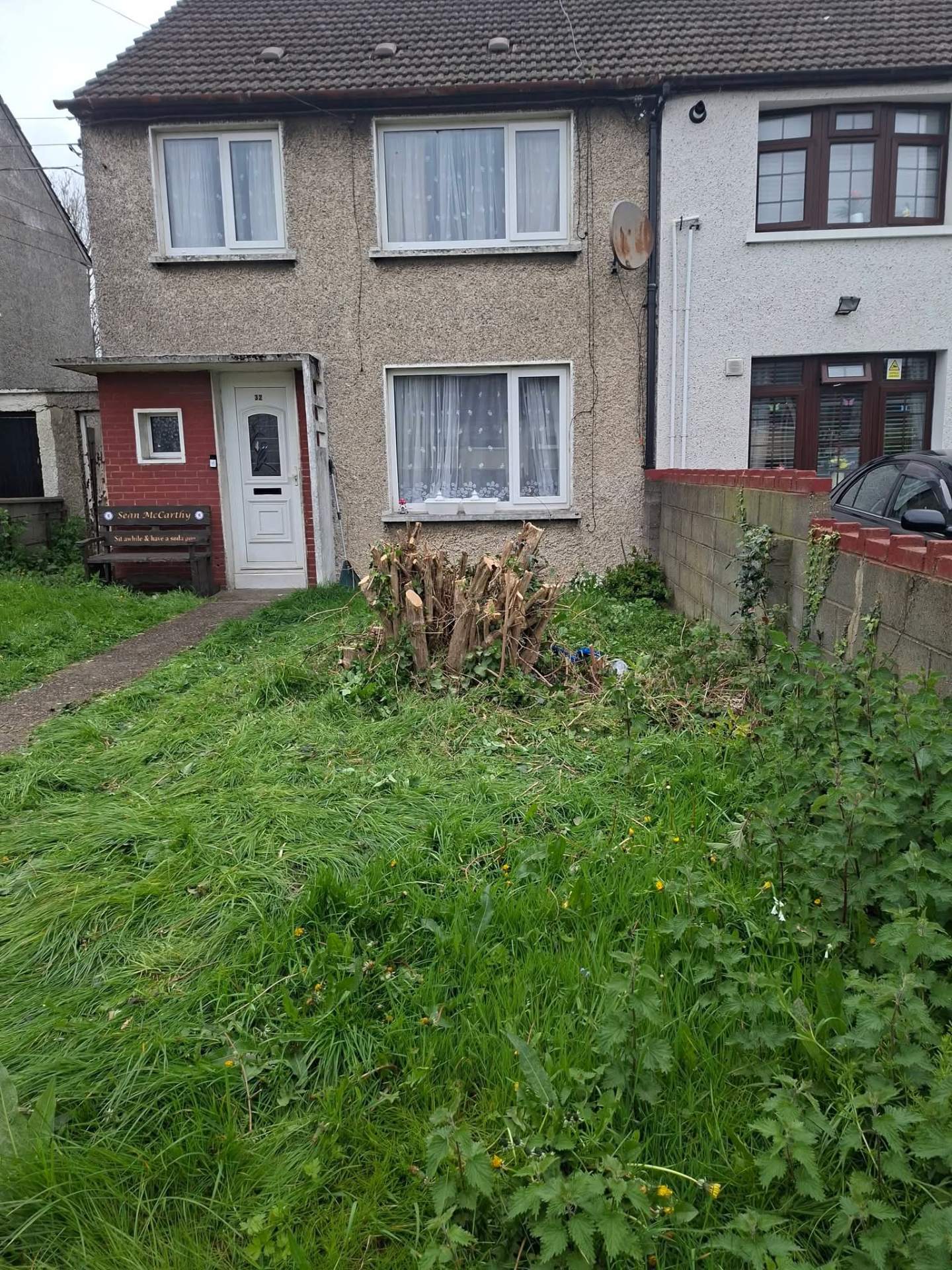 Overgrown Front Garden Rescue — after